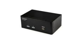 SV231DPDDUA2, 2-Port Dual DisplayPort USB KVM Switch with Audio and USB Hub, StarTech.com