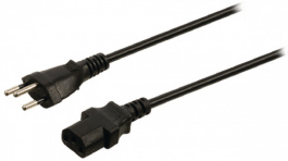 VLEP11200B50, Power Cable CH Type 12 IEC-320-C13 5 m, Valueline