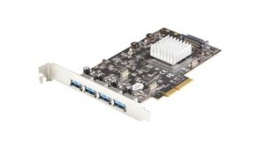 PEXUSB314A2V2, 10 Gbps USB-A PCIe Card with SATA Power, 4x USB 3.1, PCI-E x4, StarTech.com