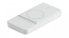 BPD001BTWH, Magnetic Wireless Powerbank and Charger, 10Ah, Wireless, 7.5W, White, BELKIN