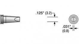 MS-3400, Soldering Tip Chisel 3.2mm, Techspray