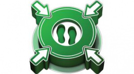 307911, 3D Safety Sign, Stand Here, Square, White on Green, Vinyl, Mandatory Action, 1pc, Brady