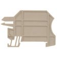 WHP 2.5-35N/10x3 Fixing plate 46.5 x 2 x 65.5 mm beige