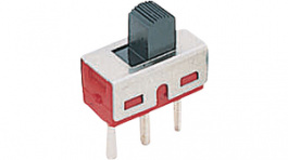 RND 210-00582, Miniature Slide Switch, 1CO, ON-ON, PCB Pins, RND Components