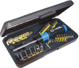 T4826D, Ratchet screwdriver set, C.K Tools (Carl Kammerling brand)