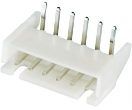 S6B-XH-A (LF)(SN), Pin header, single-row 90deg 6-pin 6P, JST