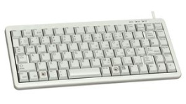 G84-4100LCADE-0, Keyboard, Compact, DE Germany, QWERTZ, USB / PS/2, Cable, Cherry