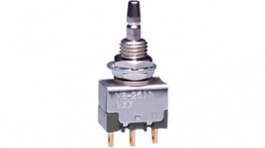 MB2511S4G01, Переключатель: кнопочный; Пол: 2; SPDT; 0,1A/28ВAC; 0,1A/28ВDC, NKK Switches (NIKKAI, Nihon)