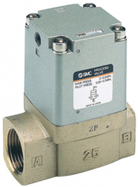 VNB604B-F40A, Pneumatic 2/2-way process valves G1 1/2 (DN40), SMC PNEUMATICS
