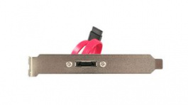 ESATAPLATE1, SATA to eSATA Slot Plate Bracket 120mm Red, StarTech.com