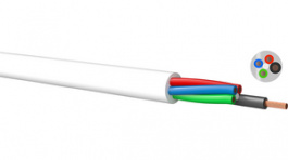 LEDotronic 3x0,5+1x1,0qmm ws, Control cable&nbsp;&nbsp; 3&nbsp;&nbsp;x0.50 mm2 (1 x 1.00 mm2) unshielded, Kabeltronik