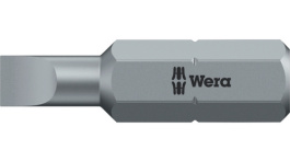 05072061001, Насадка; плоская; 6,5x1,2мм; Длина: 25мм; Монтаж: 1/4" (D6,3мм), Wera Tools
