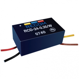 RCD-24-0.30/W, Преобразователь: DC/DC; Uвх: 4,5?36В; Uвых: 2?35ВDC; Iвых: 300мА, RECOM