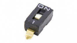 A6S-1101-H, Переключатель: DIP-SWITCH; Кол-во секций:1; ON-OFF; 0,025A/24ВDC, Omron