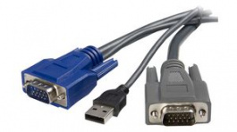 SVUSBVGA10, Ultra Thin KVM Adapter Cable VGA / USB, 3m, StarTech.com