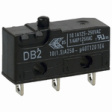 DB2C-A1AA Micro switch 10 A Plunger Snap-action switch 1 NO+1 NC