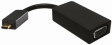 IB-AC503 HDMI Micro to VGA Adapter HDMI Micro type D - VGA m - f