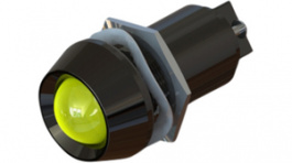 671-062-77, LED Indicator, yellow, 466 mcd, 125 VAC/DC, Marl
