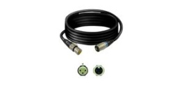 TK336, Audio Cable Mono XLR 3-Pin Plug - XLR 3-Pin Socket 6m, Tasker