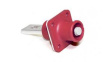 SLPIRCBPSR0 10.3mm Connector, Plug, 1 Poles, 300A, Red