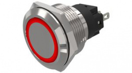 82-6551.0113, LED-Indicator, Soldering Connection, LED, Red, AC/DC, 12V, EAO