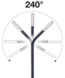 VSA2-1 Articulating Probe, 307200 Pixel, 56 °