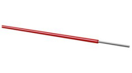 YV 0,5 MMdiam. RED [100 м], Hook-up wire PVC 0.2 mm2 Red, Kabeltronik