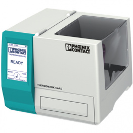 THERMOMARK CARD (5146464), Thermal transfer printer for cards, Phoenix Contact