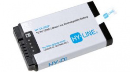 HY-Di-3S2P-C1, HY-Di Rechargeable Battery Pack, CAN-Bus, Li-Ion, 10.8V, 6.67Ah, HY-Line