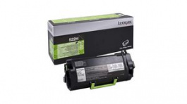 52D2H00, Toner Cartridge, 25000 Sheets, Black, Lexmark