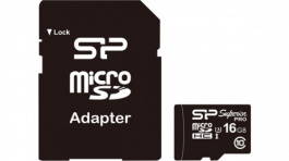 SP032GBSTHDU3V10SP, MicroSD card superior UHS-1 (U3) 32 GB, Silicon Power