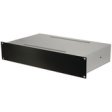 C19G2263B 19'' Rack Mount Enclosure, 2 HE, 263 mm x 482 mm, Black