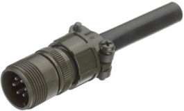 DMS 3101A14S-6P+DMS 3057-6A, Coupler plug, 6-pin, Fujikura