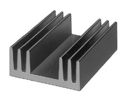 KL-129/37,5/32/220/SW, Радиатор: штампованный; ребристый; TO220,TO32; черный; L: 37,5мм, Seifert electronic