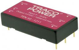 TEN 50-2413, Преобразователь: DC/DC; 50Вт; Uвх: 18?36В; 15ВDC; Iвых: 3330мА; 30г, Traco Power