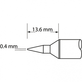 SFV-CNL04, Soldering Tip Conical 390 °C, Metcal