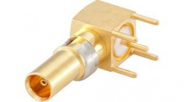 45K201-400L5, 1.0/2.3 Socket, PCB Mount, Right Angle, Rosenberger connectors