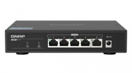 QSW-1105-5T, Ethernet Switch, RJ45 Ports 5, Fibre Ports , 1Gbps, Unmanaged, Qnap