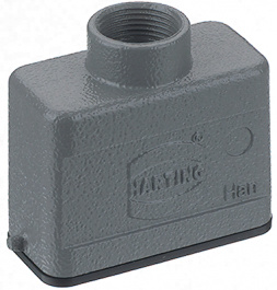 09200101440, Plug housing, 10A, Harting