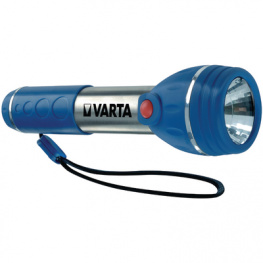DAY LIGHT 2AA, LED LED torch 25 lm silver/blue, Varta