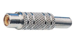 RND 205-01349, RCA Connector, Socket, Cable Mount, Silver, RND Connect