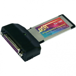 EX-1396, ExpressCard 34 mm Parallel 1-Port, Exsys