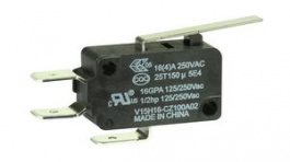 V15H16-CZ100A02, Micro Switch 16A Lever 1CO, Honeywell