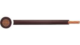 RND 475-00550 [100 м], Tri-Rated Wire, 2.50 mm\x1a, brown Copper bare PVC, RND Cable