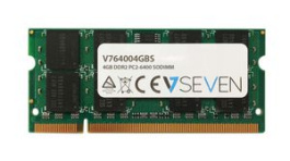 V764004GBS, Notebook RAM Memory DDR2 1x 4GB SODIMM 200 Pins, V7