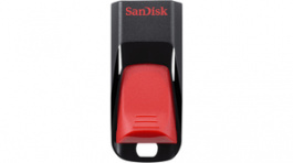 SDCZ51-064G-B35, USB-Stick Cruzer Edge 64 GB black/red, Sandisk