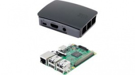 RPI 3B + RPI 3 CASE RW, Raspberry Pi 3 Model B with Case, Raspberry