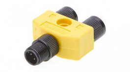 1200680170, Circular Metric Connectors MIC 4P MOLDED SPLTR YELLOW, Molex