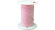 3050 PK001 305M [305 м] Hook-Up Cable, PVC, Stranded, 7 x o 0.20 mm, 0.2 mm2, Pink, 24 AWG, 305 m