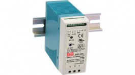 DRC-40A, Power Supply with Battery Charger, 40W, 13.8V, 1.9A, MEAN WELL